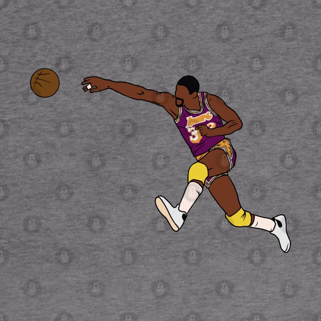 Magic Johnson Pass by rattraptees